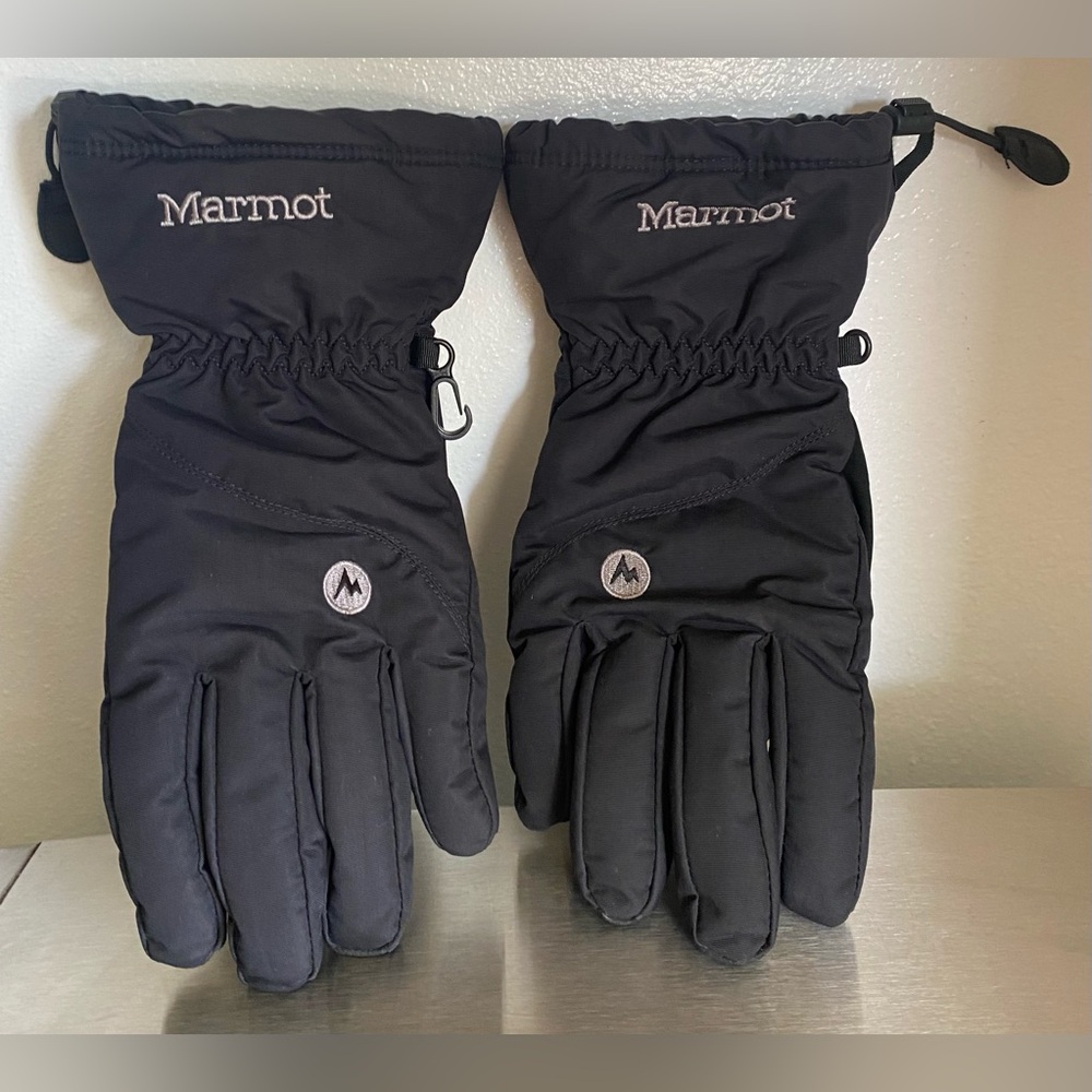 MARMOT.. Insulated Black Gloves - Picture 9 of 15
